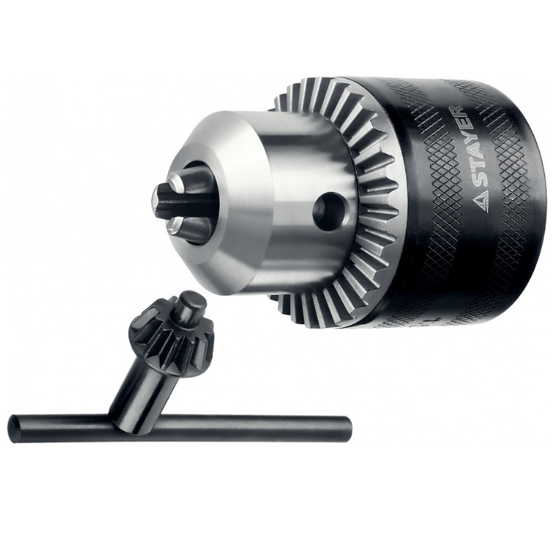 Патрон ударный Stayer Professional 29055-16-12 ключевой для дрели 16 мм с ключом в комплекте посадочная резьба 12 Д 30-16мм 684₽