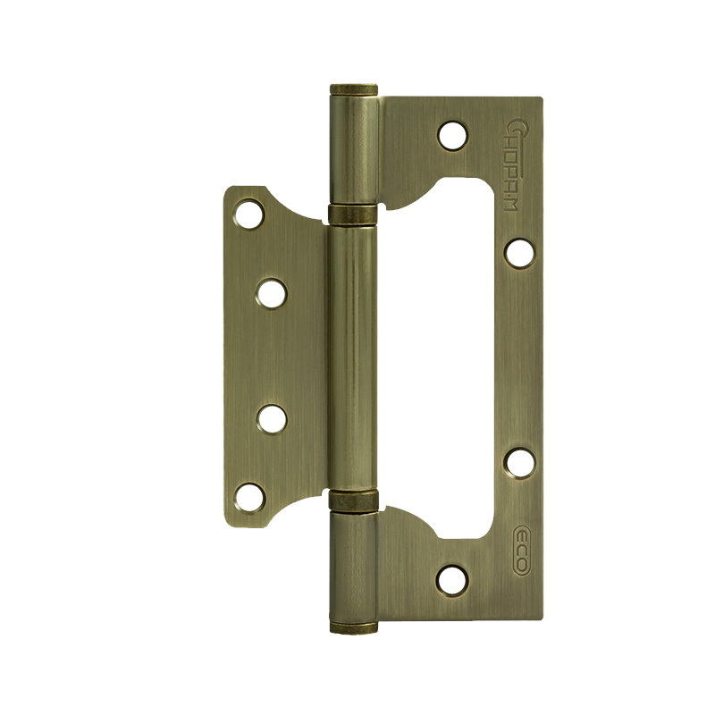 Петля-бабочка дверная Нора-М 800-5" STD 15854, 125*75*2,5 мм, накладная, старая бронза в Угличе