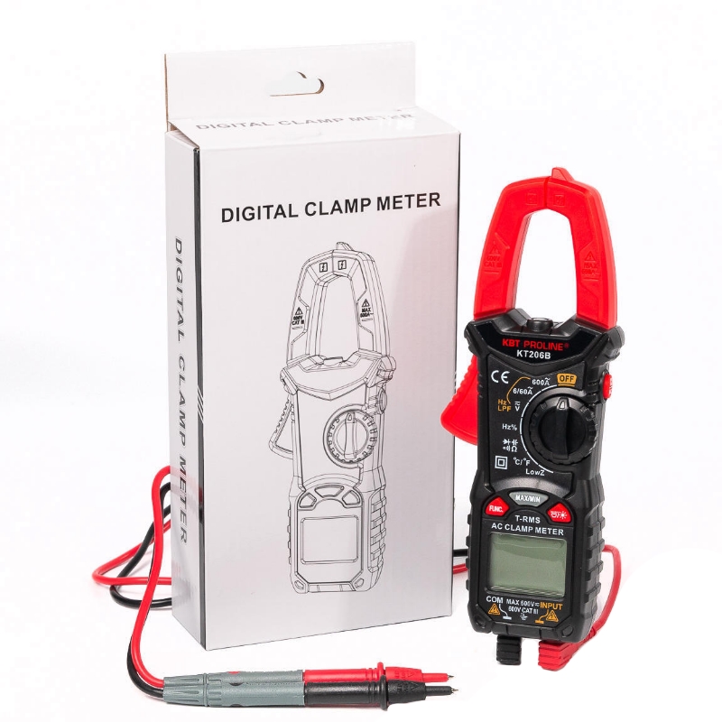 Цифровые токовые клещи КВТ KT 206B PROLINE 79130 в Иваново