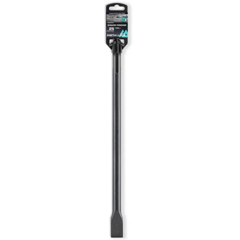 Зубило плоское SDS-max Metallica Optima 906859, 25х400/260 мм, по бетону