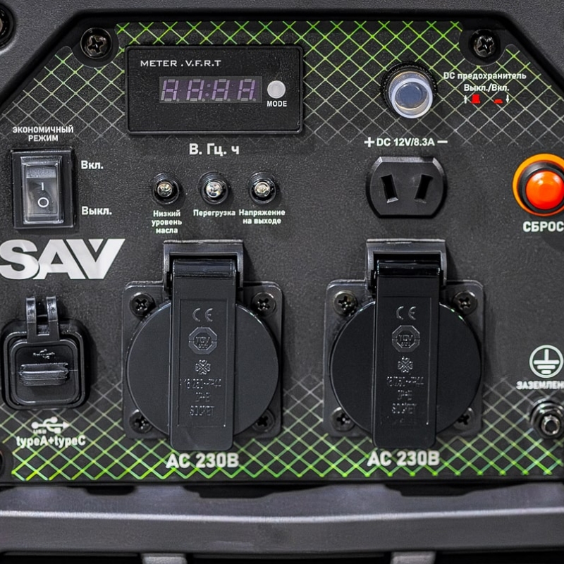 Бензогенератор инверторный SAV G2200Si 555556 в Кинешме