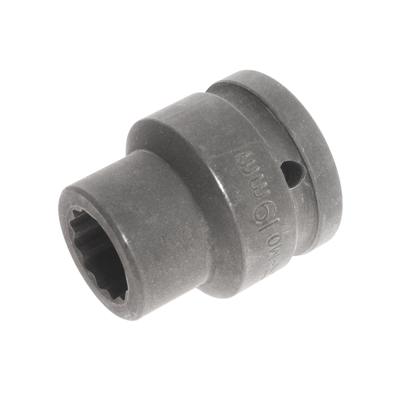 Головка торцевая JTC JTC-645319, ударная 12-гранная 3/4" х 19 мм, длина 51 мм в Костроме