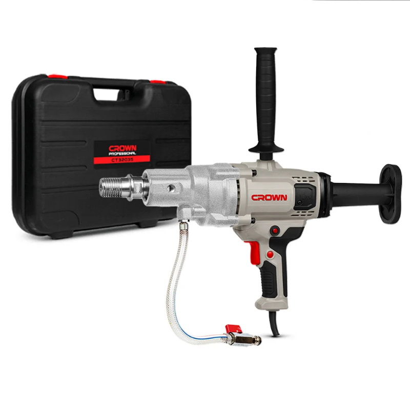 Дрель алмазного сверления Crown CT32035 BMC 2000Вт 0-1950 обмин 1-14 кирп159 мм 65 кг кейс 14711₽