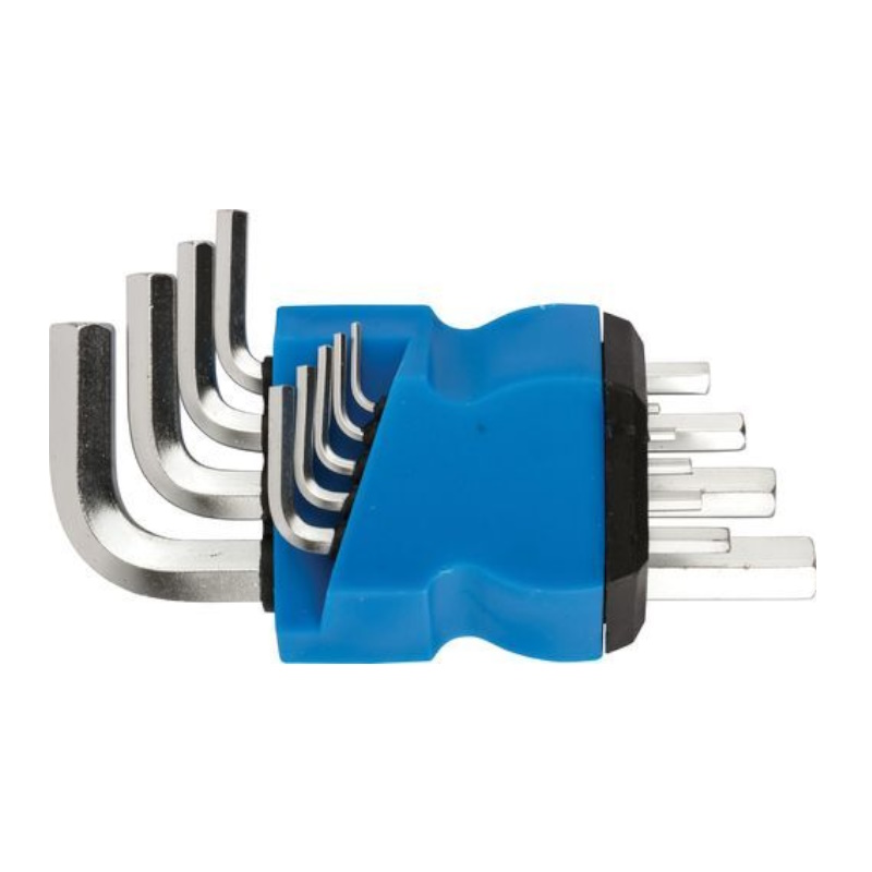 Ключи шестигранные Mos 64201М набор 9 шт 15-10 мм в пластиковом держателе 651₽