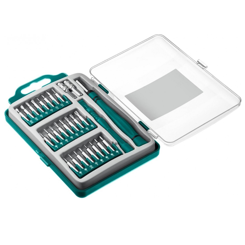 Отвертка для точных работ со сменными битами Kraftool Precision-28 25677, 28 предметов  в Череповце