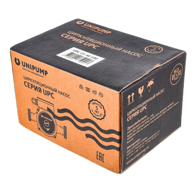 Насос циркуляционный для отопления Unipump UPC 25-40 180 53843 в Иваново