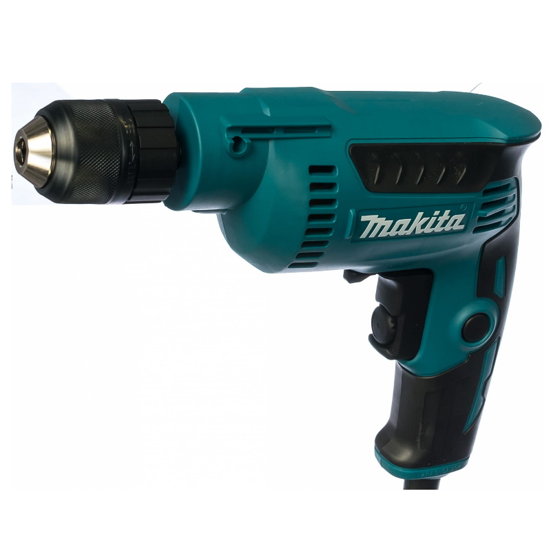 Дрель Makita DP 2011 (мощность инструмента 370 Вт, макс диаметр сверления дерева 15 мм)