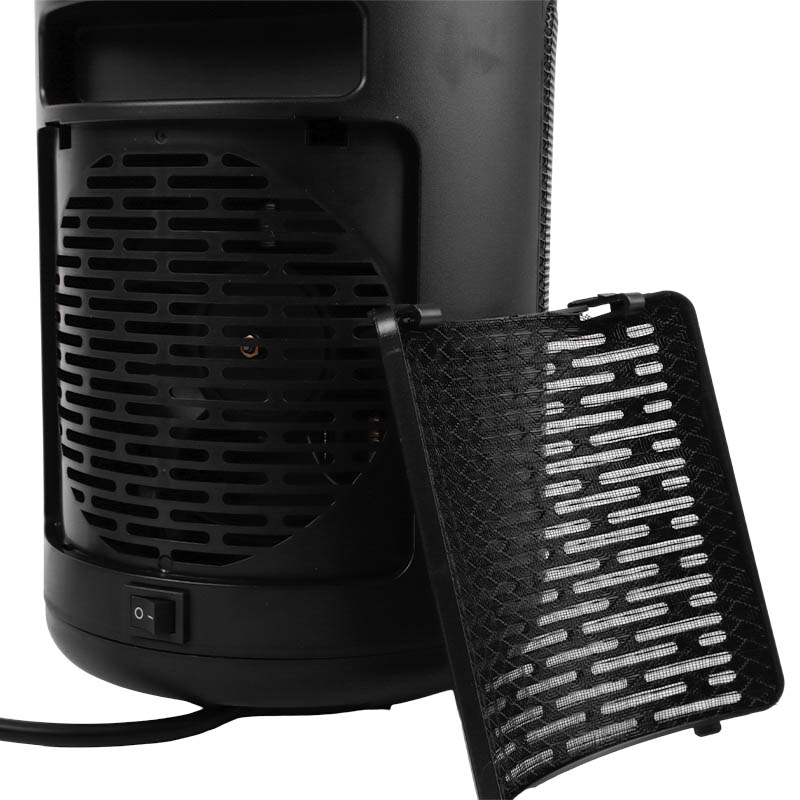 Керамический тепловентилятор Denzel DTFC-2000X 96426 (2 кВт, wi-fi, пульт, динамик, вращение, 3 режима)