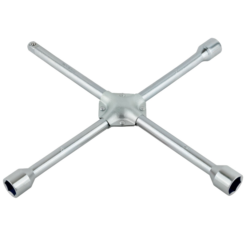Ключ балонный Fit 62760, крест, усиленный, 17х19х21 мм + 1/2", длина 400 мм в Иваново