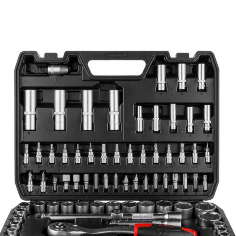 Набор головок и бит Pro Startul Stuttgart PRO-094S, 1/4",1/2", 94 предмета в Кинешме
