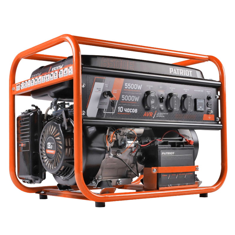 Бензиновый генератор Patriot GRS 6500E, 476102271 во Владимире