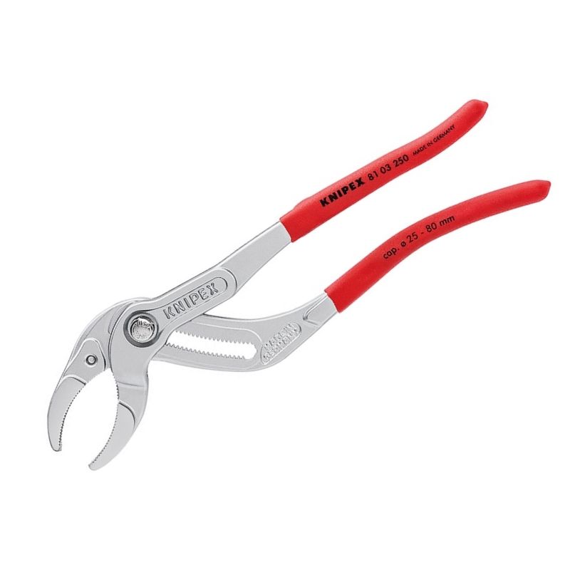 Клещи трубные захватные KNIPEX, хромированные, 250 mm, KN-8103250 в Муроме