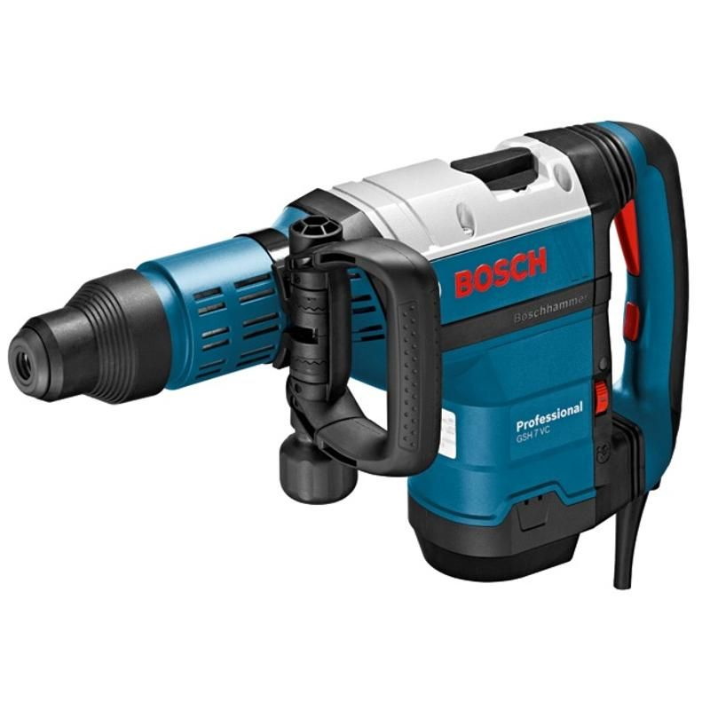 Отбойный молоток Bosch GSH 7 VC 0.611.322.000 (тип SDS MAX, вес нетто 8.5 кг, регулировка оборотов, принадлежности)