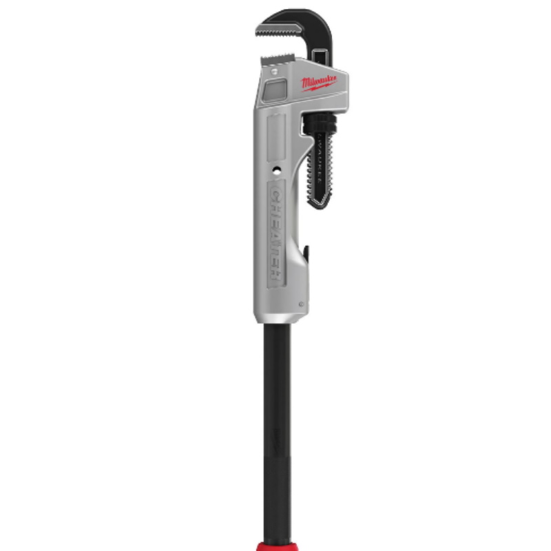 Ключ трубный Milwaukee Cheater 4932478672 алюминиевый тип L 250-600 мм регулируемая рукоятка хват до 63 мм 10350₽