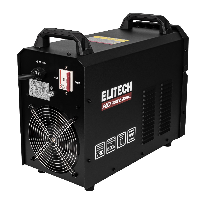 Инвертор MMA Elitech HD WM 500 204470, 380В, 21.5кВт, 20-500А, ПВ=500А