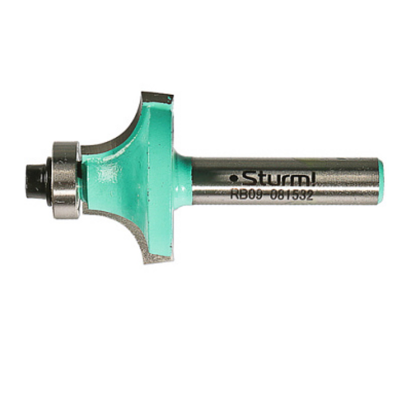 Фреза кромочная калевочная с подшипником Sturm RB09-081532, 12,7 мм, DxHxL 32x15x59,5 мм, хв.8