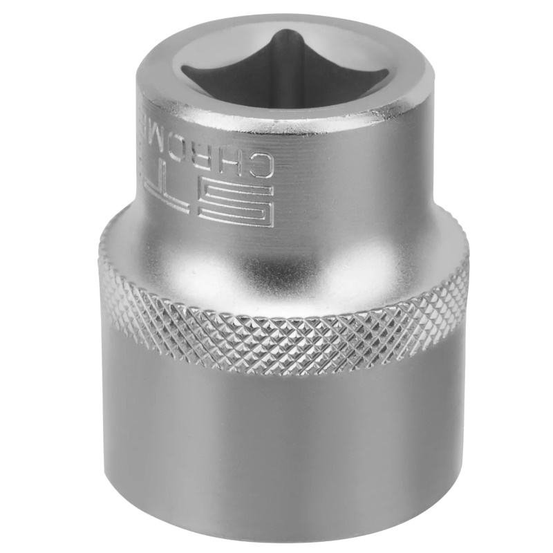 Головка торцевая Stels 13669, 24 мм, 12-гранная, CrV, под квадрат 1/2", хромированная в Туле
