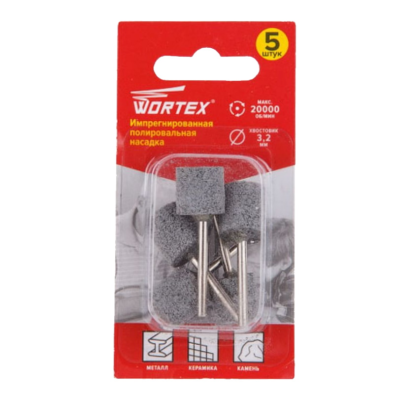 Импрегнированная полировальная насадка Wortex ETCI3213218 132 мм 1010₽