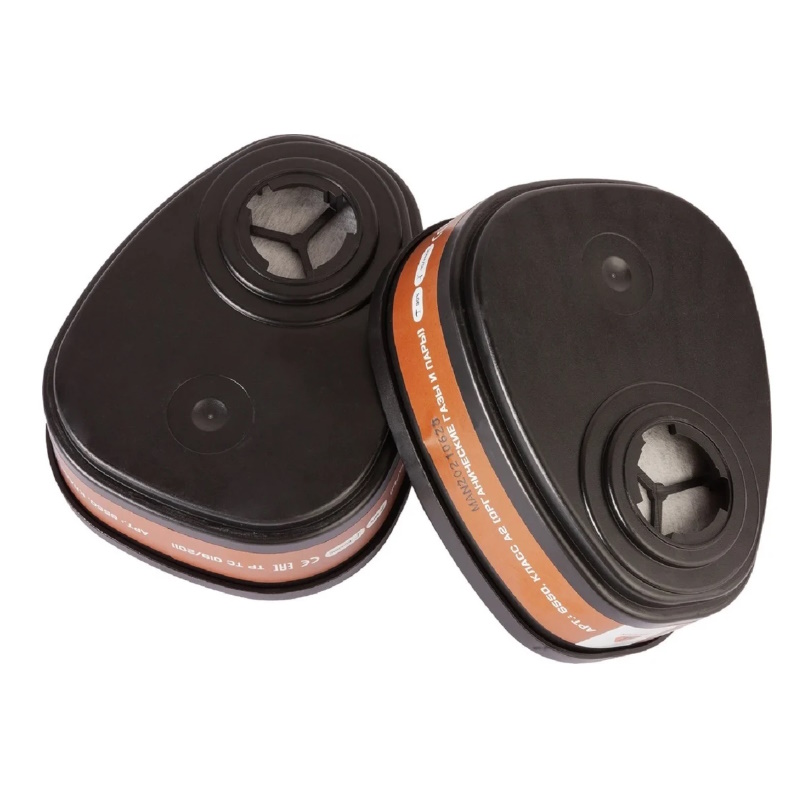 Фильтр для защиты от органических газов и паров класса А2 Jeta SAFETY 6550, 2 шт. в Муроме