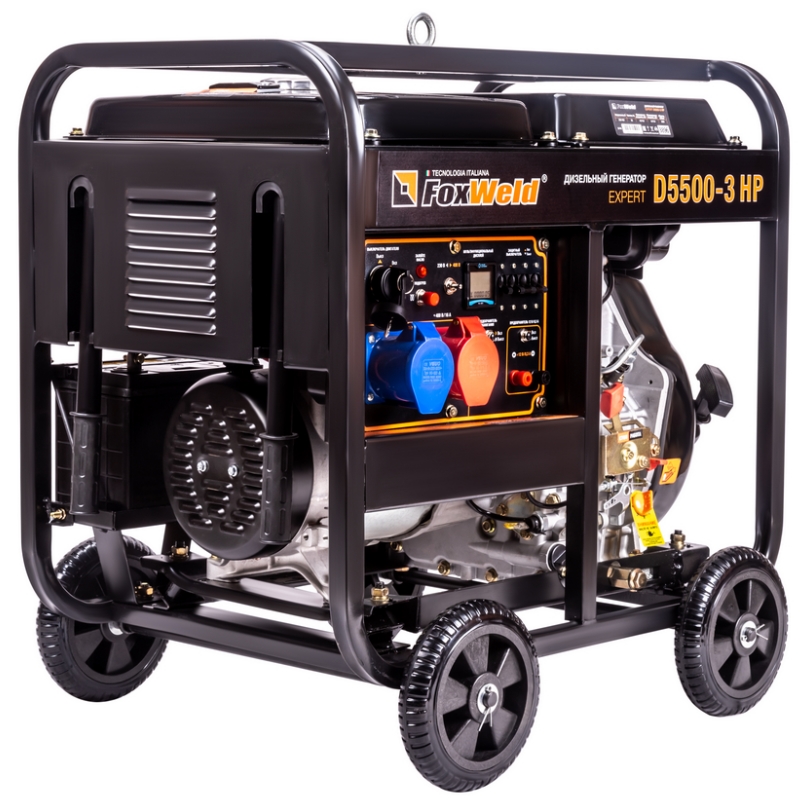 Дизельный генератор FoxWeld Expert D5500-3 HP, 8896