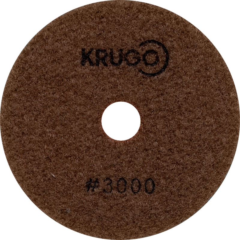 Круг алмазный Krugo PPD043000, гибкий, шлифовальный(АГШК), №3000, сухой, 100 мм, 10 шт. в Муроме