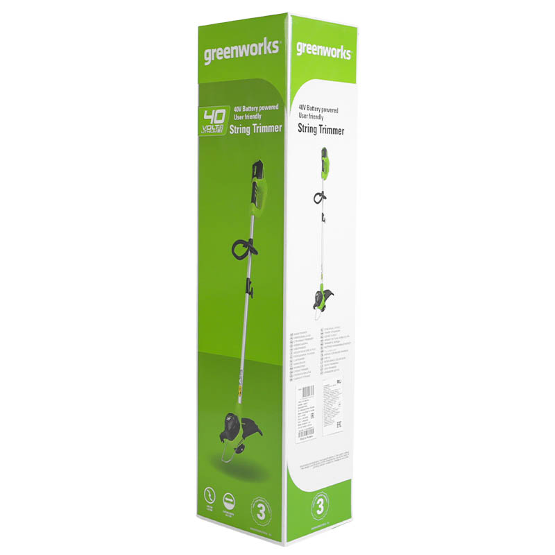 Триммер аккумуляторный 40 В Greenworks G40LT (без АКБ и ЗУ) 2101507 в Иваново