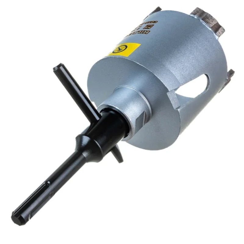 Коронка алмазная по бетону Hilberg Laser HM202, 72 мм
