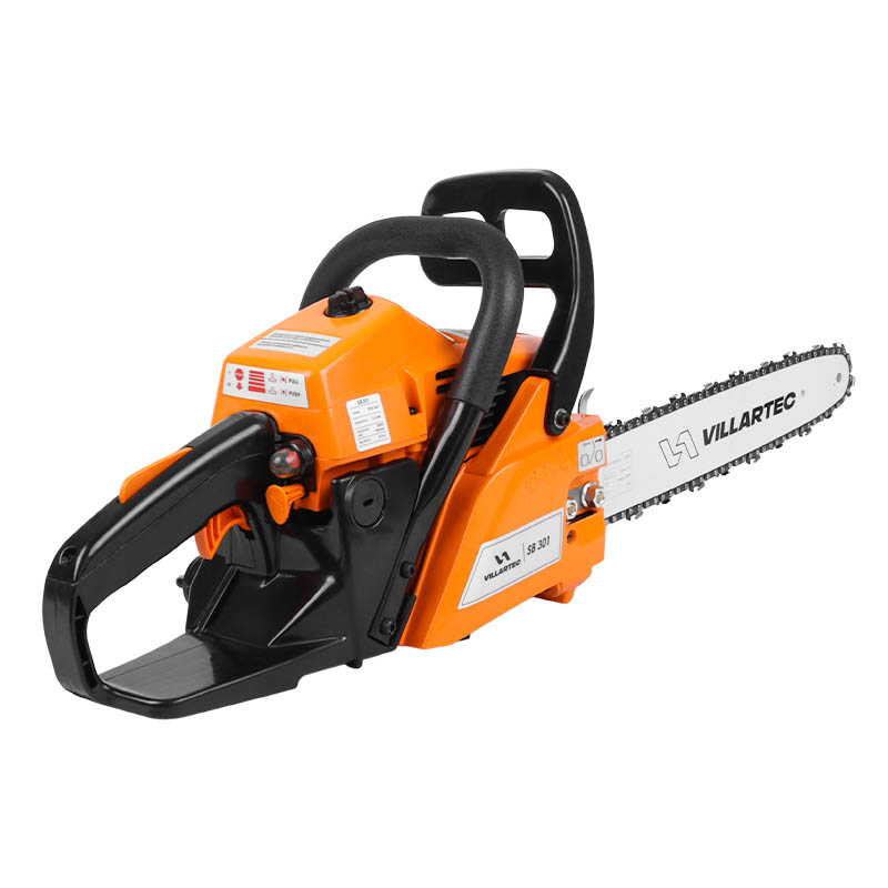 Бензопила Villartec SB301, шина 35 см (14"), цепь 3/8, 1.3 мм, 52 звенья в Коврове