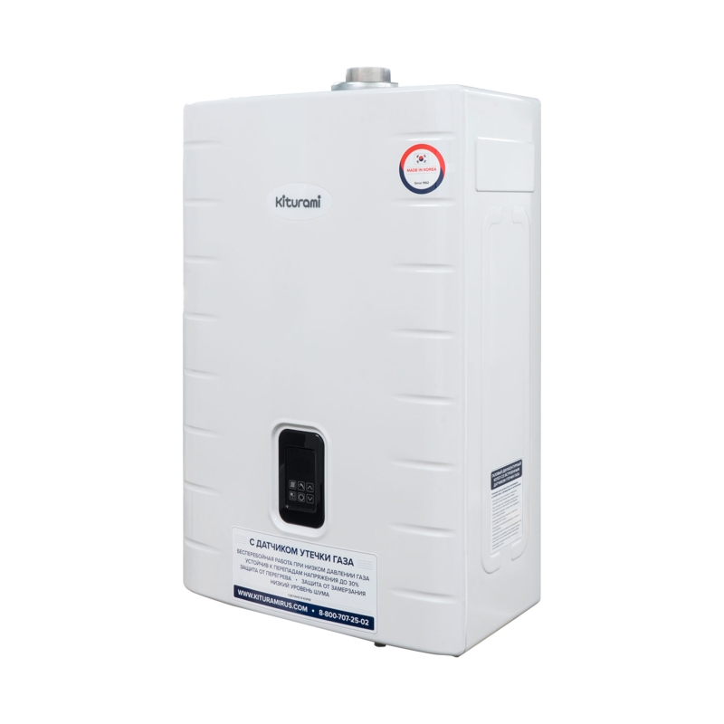 Газовый котел Kiturami World Alpha S-35, двухконтурный, 35 кВт, настенный в Кинешме