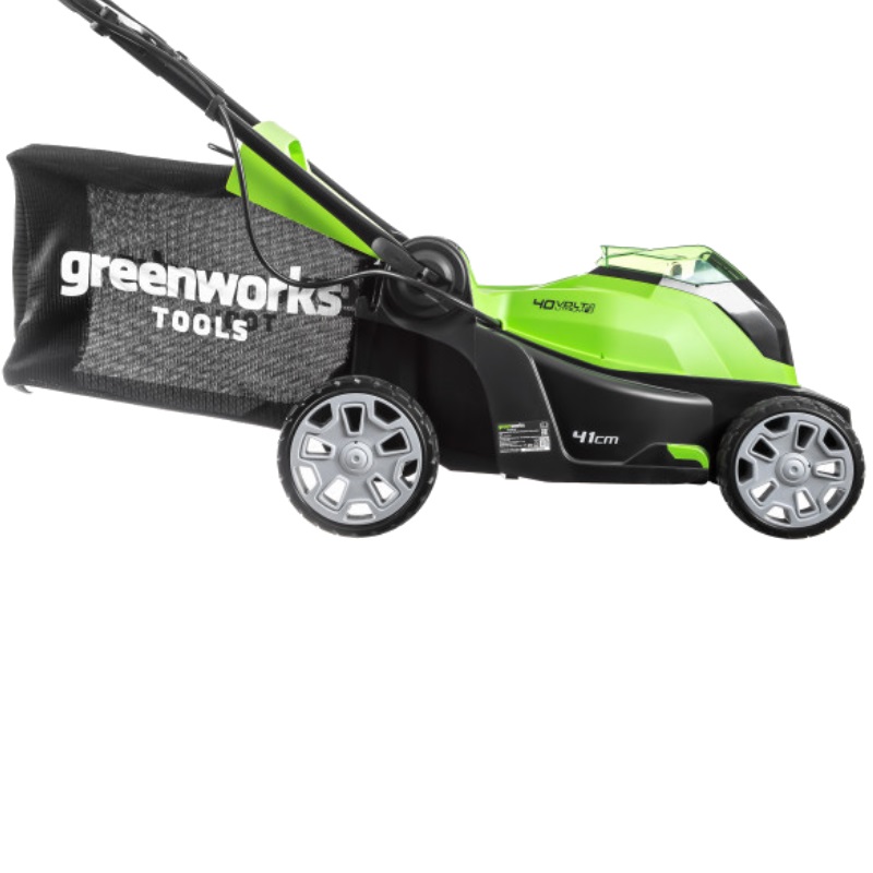 Газонокосилка Greenworks G40LM41K4 40B (в комплекте АКБ, ЗУ, мульчирование) в Туле