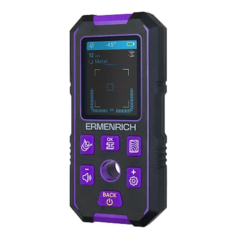 Детектор скрытой проводки Ermenrich Ping SM70 83841 4965₽