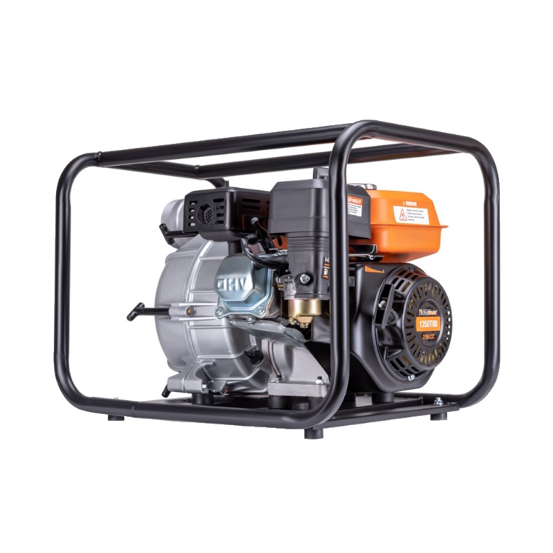 Мотопомпа бензиновая FoxWeld 1350T80 8637, для грязной воды в Угличе