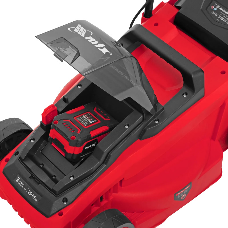 Газонокосилка аккумуляторная бесщеточная MTX CLM-320 58901, 320 мм, травосб. 30 л, Li-Ion, 20 В в Муроме
