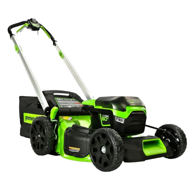 Газонокосилка самоходная аккумуляторная Greenworks 2514307UB (60В, 51 см, АКБ 4АЧ и ЗУ) в Угличе