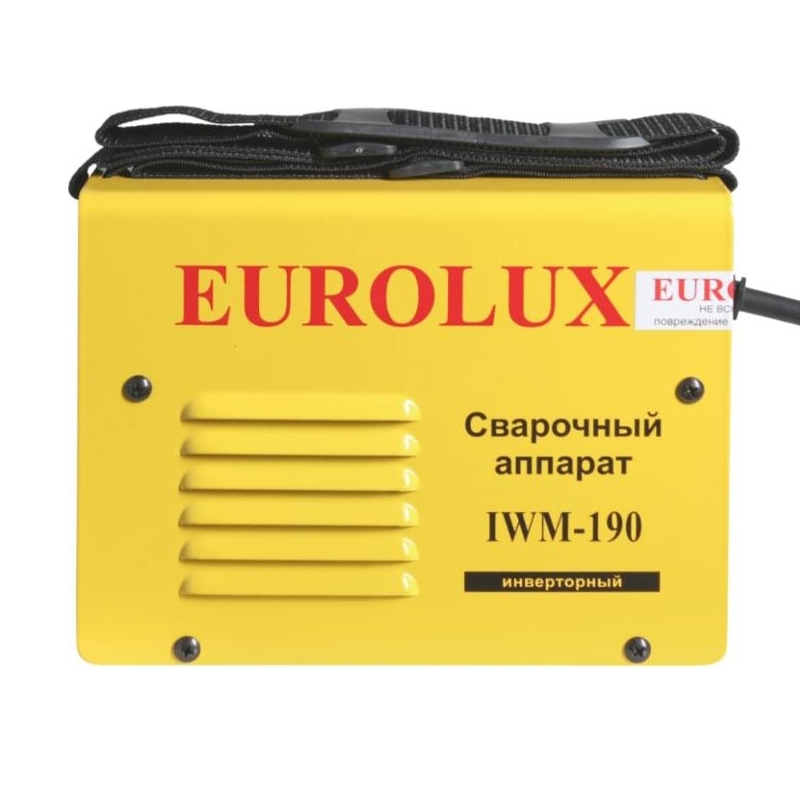Сварочный аппарат инверторный Eurolux IWM190 6527