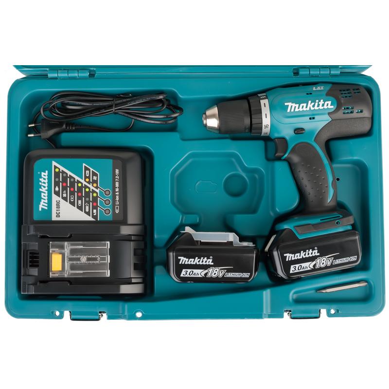 Аккумуляторная дрель-шуруповерт Makita BDF453RFE в Твери