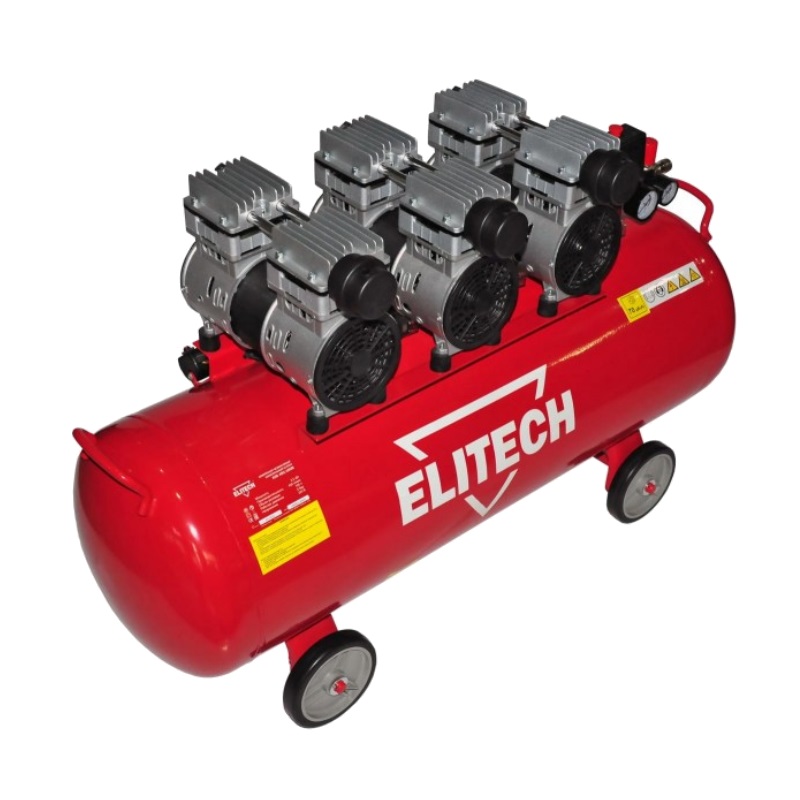 Компрессор коаксиальный безмасляный Elitech КПБ 450/100М 199898