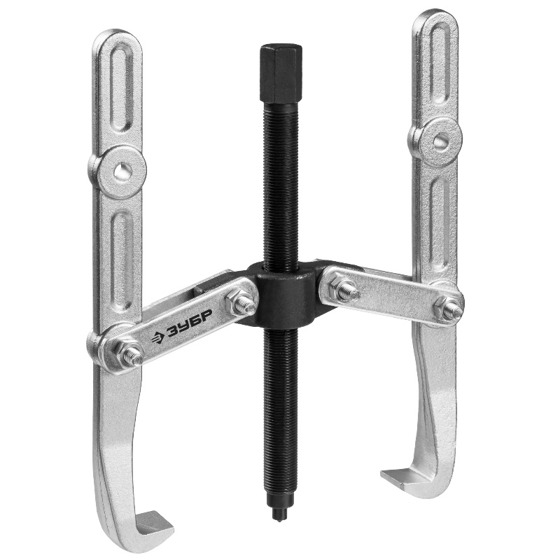 Шарнирный двухзахватный съемник Зубр Профессионал 43316-275 с удлиненными захватами внешний d40-340 мм внутренний d40-270 мм 4616₽