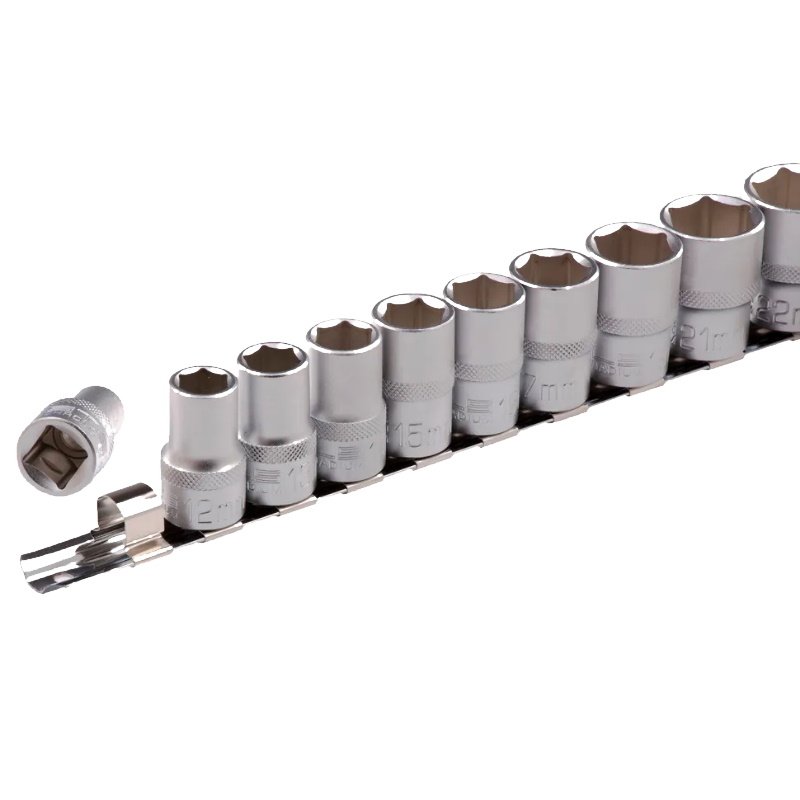 Набор торцевых головок Stels 13600, 1/2", шестигранные, CrV, 10-22 мм, 10 шт в Кинешме