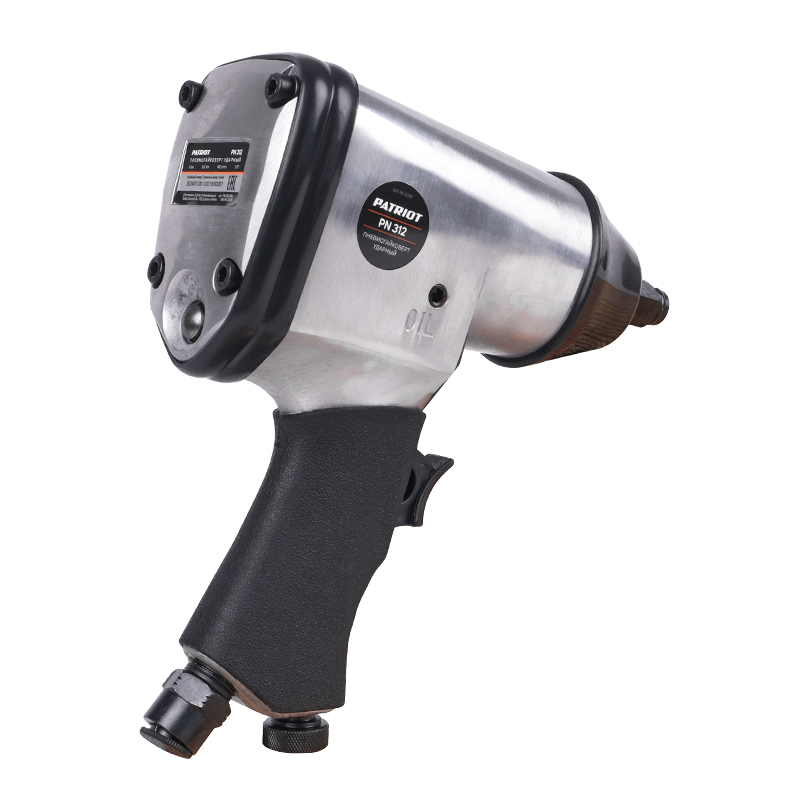 Пневмогайковерт ударный Patriot PN 312 830902040 5 атм максимальный крутящий момент 312 нм