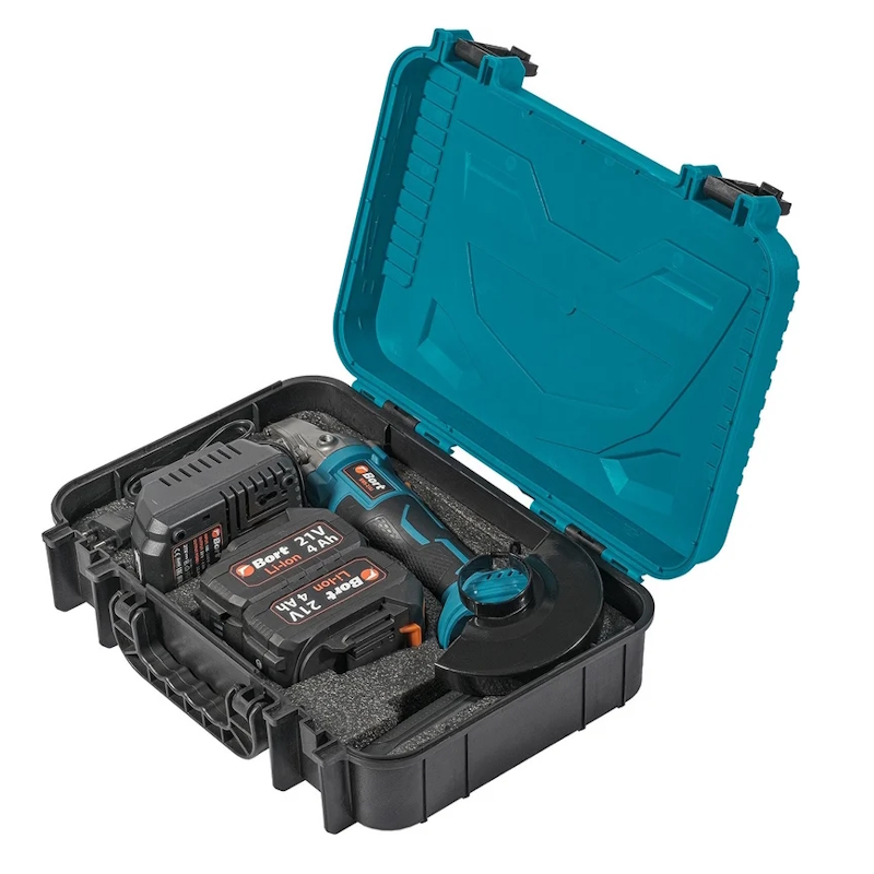 Машина шлифовальная угловая аккумуляторная Bort BWS-21Li 93413571 в Ярославле