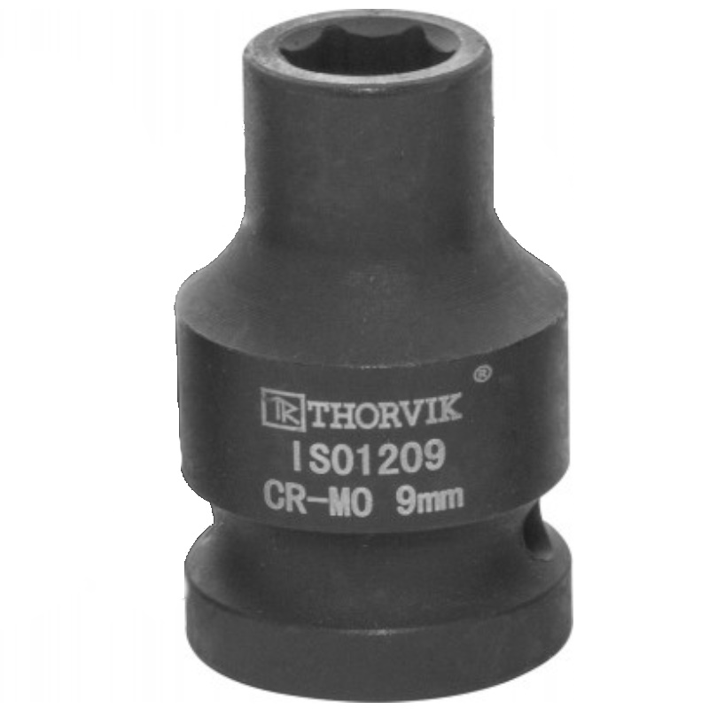 Головка торцевая Thorvik IS01209 053404, ударная, 1/2"DR, 9 мм в Муроме