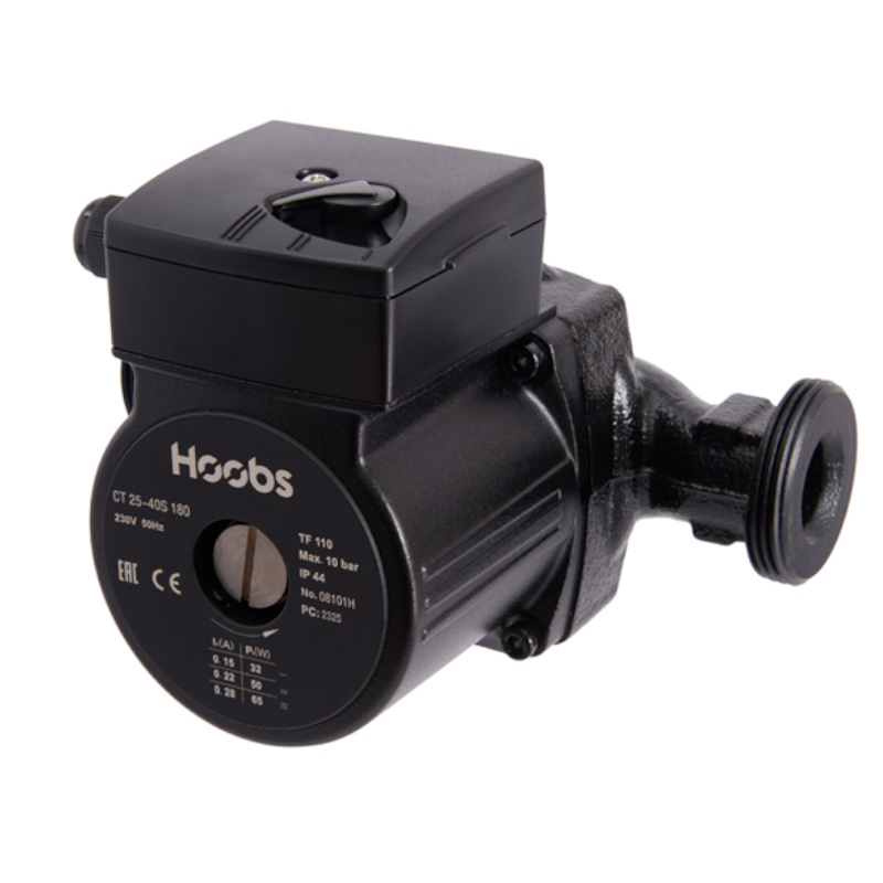 Насос циркуляционный Hoobs CT 25-40S 180 08101H, с гайками в Ярославле