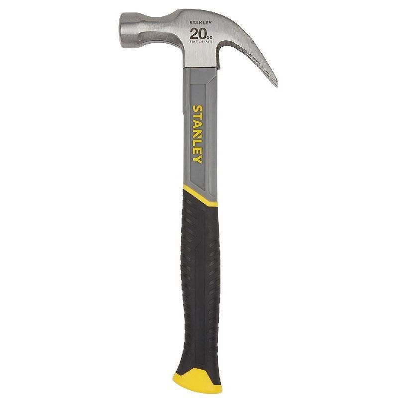 Молоток плотницкий Stanley STHT0-51310 (FIBERGLASS, 560 гр, с гвоздодером) во Владимире