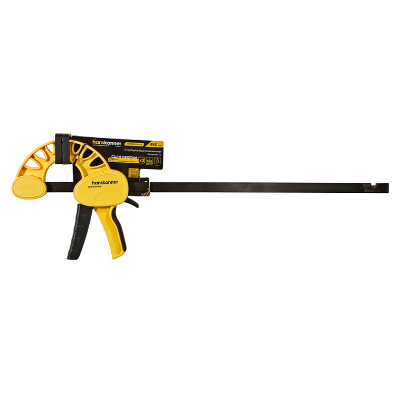 Струбцина быстрозажимная Hanskonner HK1078-08-45 450 мм, 180-200 кгс в Угличе