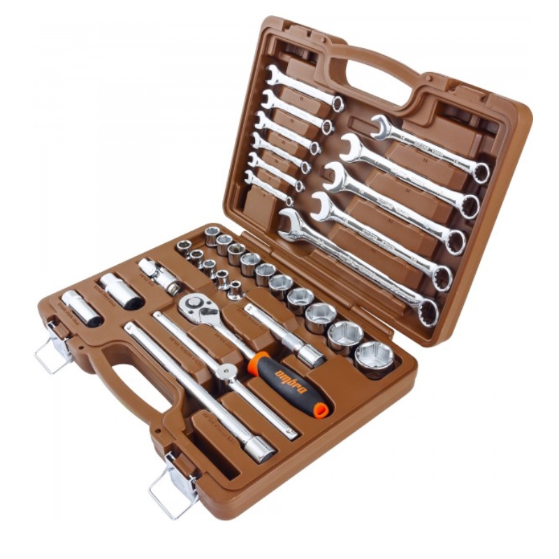 Набор инструмента универсальный 1/2"DR Ombra OMT33S 055516, 33 предмета