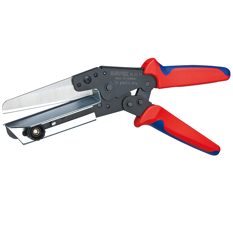 Ножницы для реза пластика и кабель-каналов Knipex KN-950221, до 4 мм, длина ножа 110 мм, длина 275 мм в Муроме