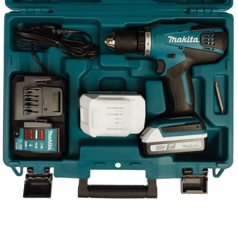 Аккумуляторная дрель-шуруповерт Makita DF457DWE (ручная, тип аккумулятора li-ion) в Рыбинске