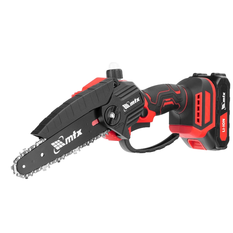Цепная мини-пила аккумуляторная MTX MCS-150 58641, шина 150 мм, Li-Ion, 20 В в Иваново