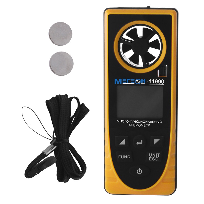 Анемометр многофункциональный Мегеон 11990